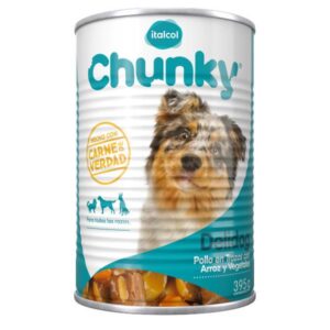 Alimento Chunky Delidog Trozos de Pollo Adulto 395 g para perros