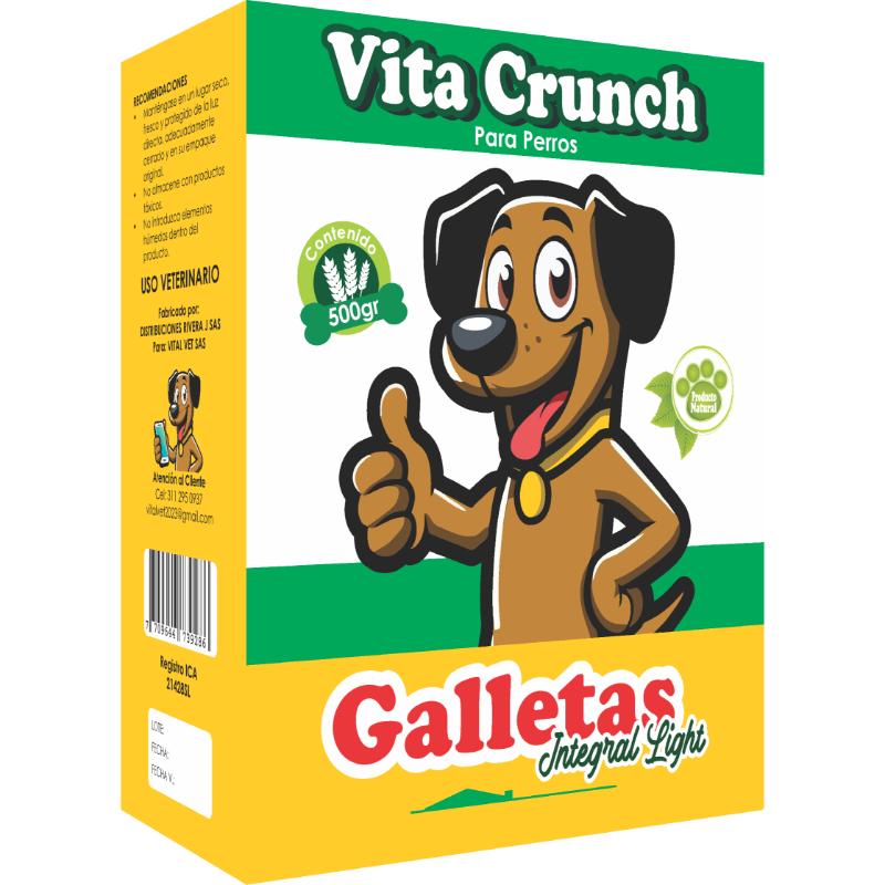 Galletas Vita Crunch 500 g 1 Alimento Galletas Vita Crunch 500 g para perros