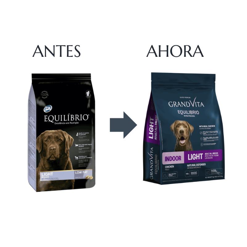 Equilibrio Grand Vita Adulto Light 3 Empaque Equilibrio Grand Vita Adulto Light de 3 kg
