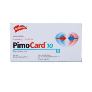 Pimocard 10 mg Soporte Cardiovascular (Caja x 20 Comprimidos) para perros
