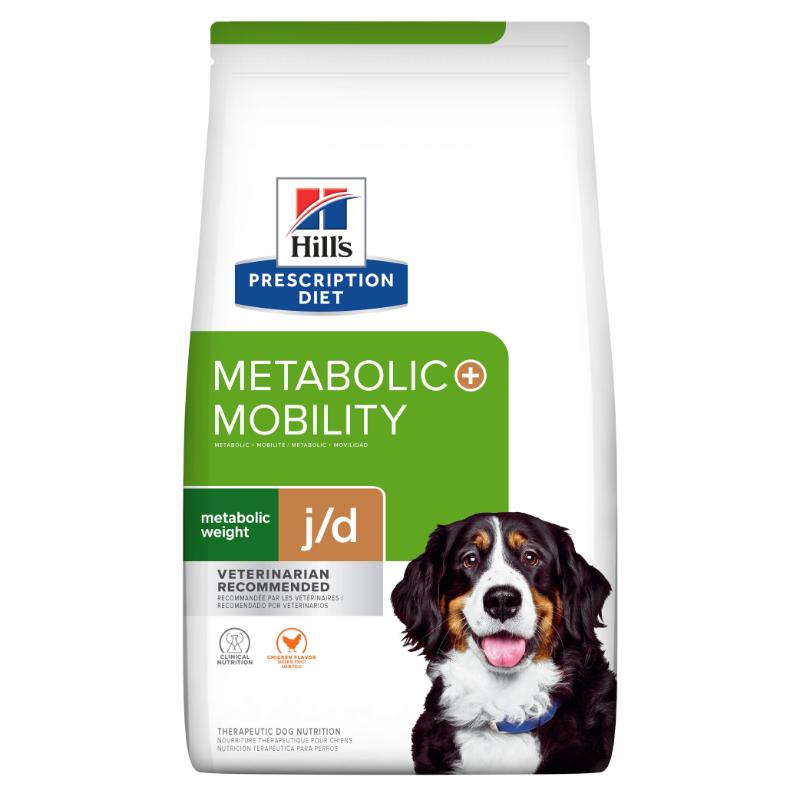 Hill's Prescription Diet Metabolic + Mobility Perros Pollo 8 lb 1 Alimento Hill's Prescription Diet Metabolic + Mobility Perros Pollo 8 lb para perros