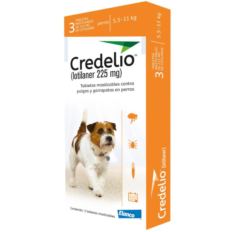 Credelio Antipulgas para Perros de 5.5 a 11 kg 1 Credelio Antipulgas para Perros de 5.5 a 11 kg para perros