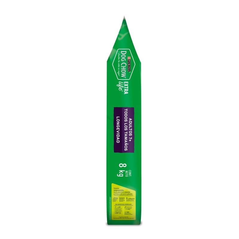 Dog Chow Longevidad Adultos 7+ 4 Empaque Dog Chow Longevidad Adultos 7+ de 8 kg