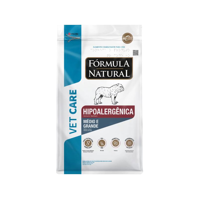 Fórmula Natural Vet Care Hipoalergénica Perros Mediano y Grande 1 Alimento Fórmula Natural Vet Care Hipoalergénica Perros Mediano y Grande para perros