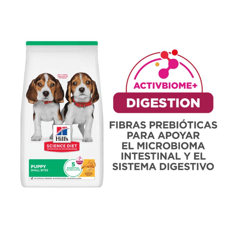 Hill's Science Diet Puppy Small Bites Pollo 4 Empaque Hill's Science Diet Puppy Small Bites Pollo de 4,5 lb