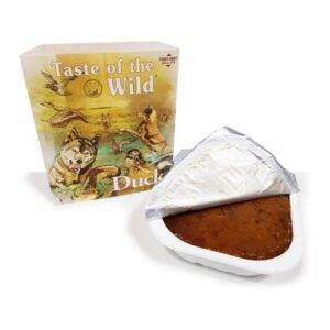 Alimento Taste of the Wild Pato Bandeja 390 g para perros