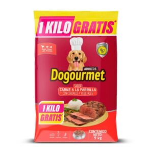 Alimento Dogourmet Carne a la Parrilla 8 kg (+1 kg Gratis) para perros