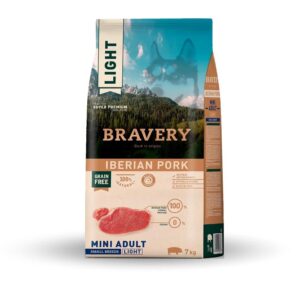 Alimento Bravery Iberian Pork Mini Adulto 2 kg para perros