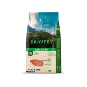 Alimento Bravery Chicken Mini Adulto para perros
