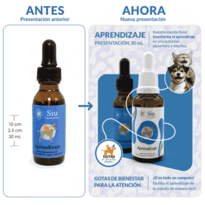 Siu Esencia Floral Aprendizaje y Conducta (Gotero 20 ml) para perros