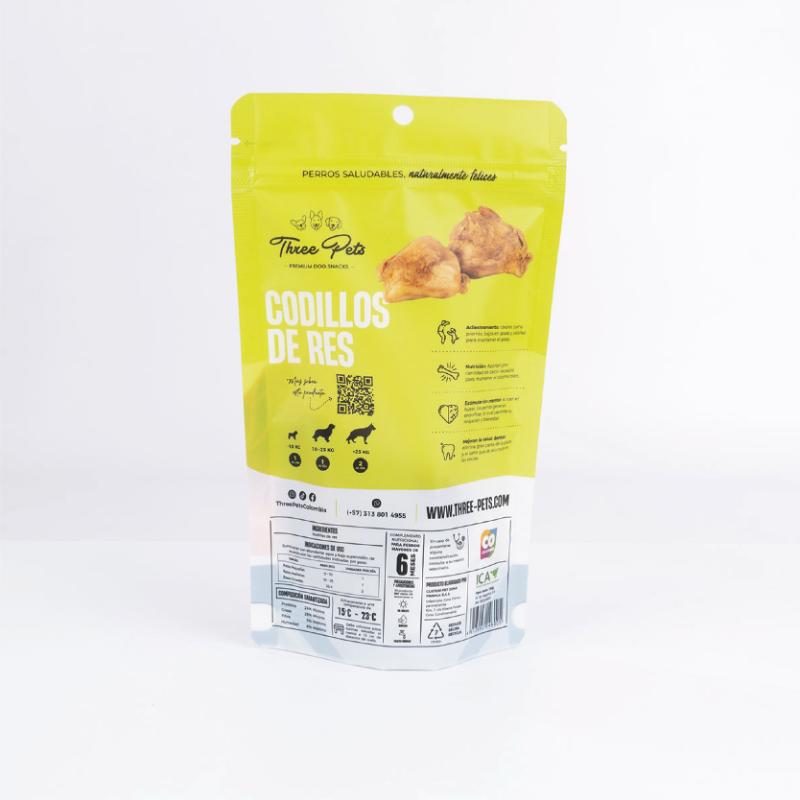 Three Pets Codillos de Res 190 g 2 Empaque Three Pets Codillos de Res 190 g de 190 g