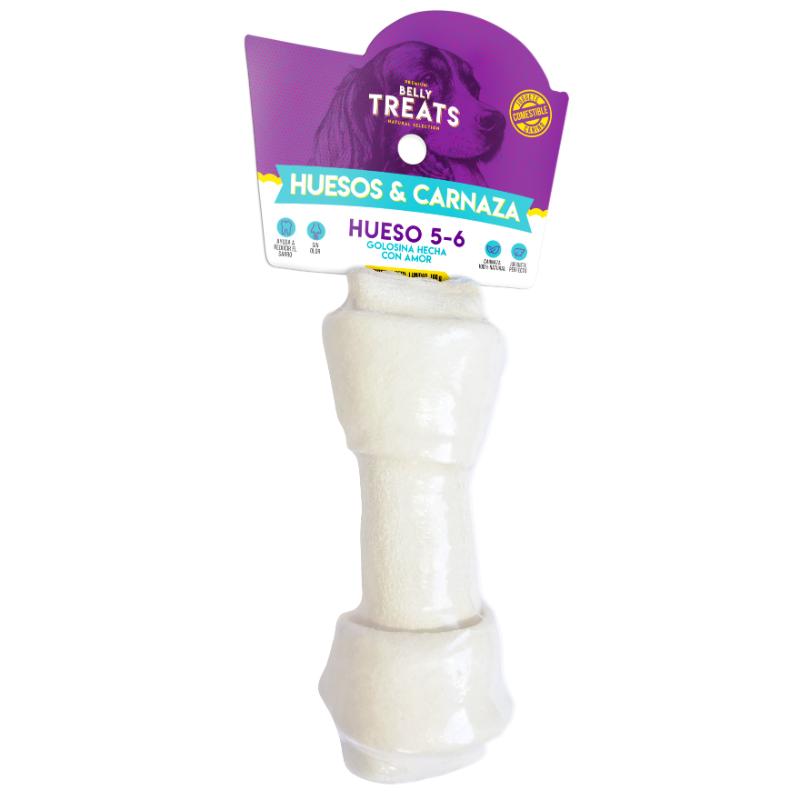 Belly Treats Hueso de Cerdo Mediano 5-6" 1 ud 1 Alimento Belly Treats Hueso de Cerdo Mediano 5-6" 1 ud para perros
