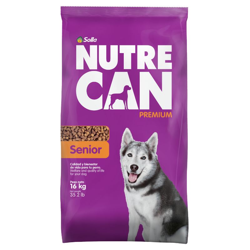 Nutrecan Senior 7+ 2 Empaque Nutrecan Senior 7+ de 16 kg