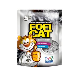 Alimento Foficat Arena con Aroma y Carbón Activado para Gatos para perros