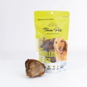 Alimento Three Pets Codillos de Res 190 g para perros