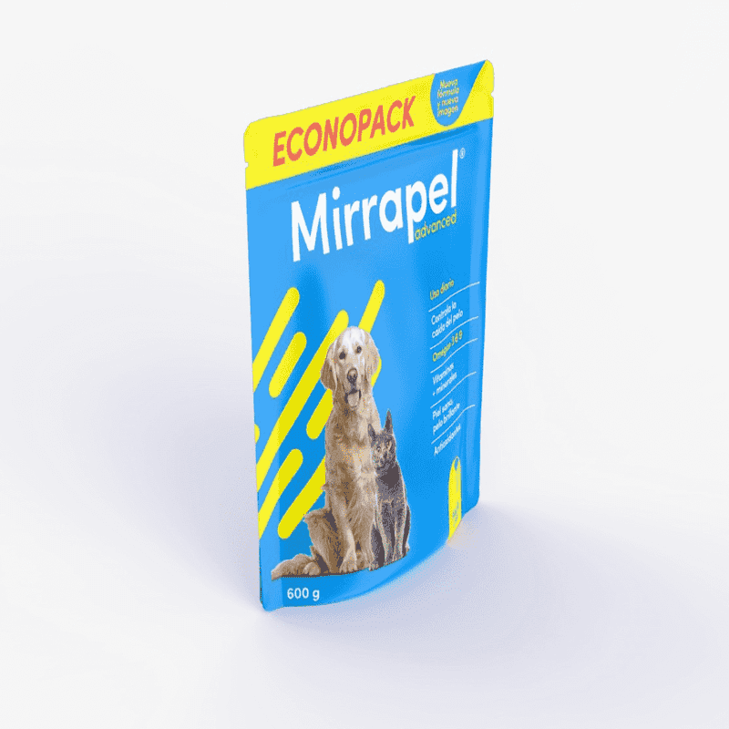 Mirrapel Suplemento Nutricional en Polvo para Pelo y Piel 4 Empaque Mirrapel Suplemento Nutricional en Polvo para Pelo y Piel de 600 g