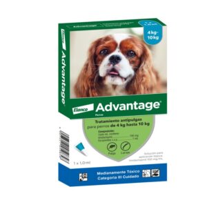 Advantage Antipulgas para Perros de 4 a 10 kg (Pipeta 1 ml) para perros
