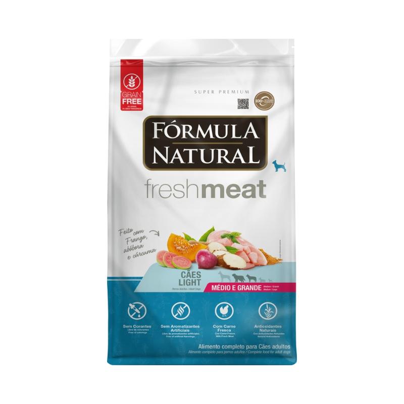 Fórmula Natural Fresh Meat Adulto Light Raza Mediana y Grande 12 kg 1 Alimento Fórmula Natural Fresh Meat Adulto Light Raza Mediana y Grande 12 kg para perros