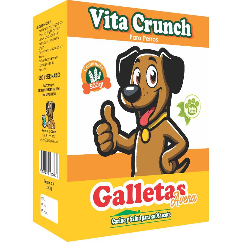 Galletas Vita Crunch Avena 1 Galletas Vita Crunch Avena bolsa de 500 g