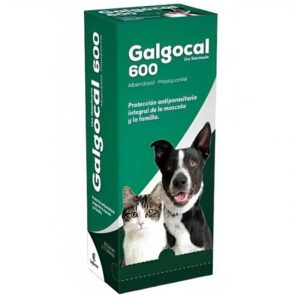 Galgocal 600 mg Desparasitante Interno (Sobre x 2 Tabletas) para perros