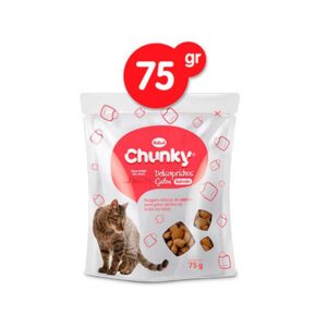 Alimento Chunky Snacks Deli Caprichos Salmón para Gato para perros