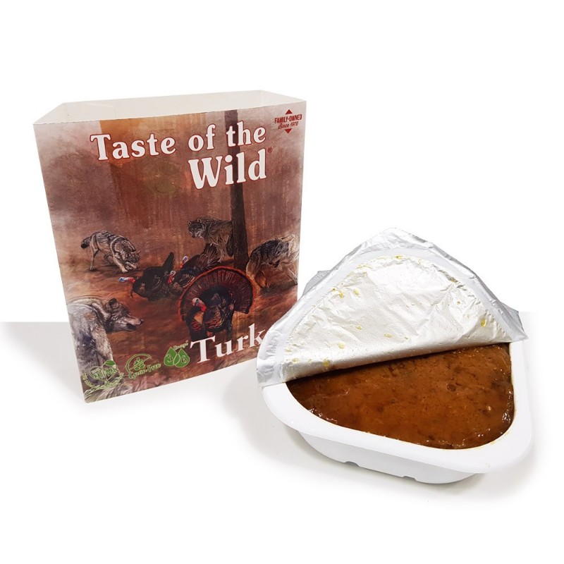 Taste of the Wild Pavo Bandeja 390 g 1 Alimento Taste of the Wild Pavo Bandeja 390 g para perros