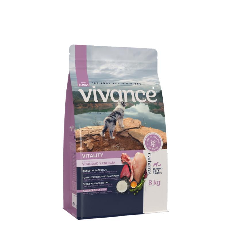 Vivance Vitality Cachorros 2 Empaque Vivance Vitality Cachorros de 8 kg