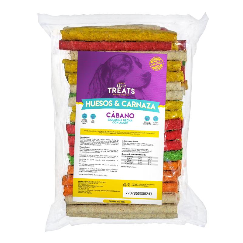 Belly Treats Cabano para Perro 2 Empaque Belly Treats Cabano para Perro de 1 kg