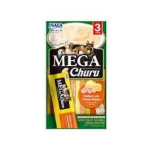 Alimento Churu Mega Dog Pollo y Queso 3 uds para perros
