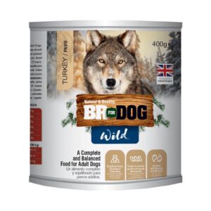 Alimento BR For Dog Wild Pavo Lata 400 g para perros
