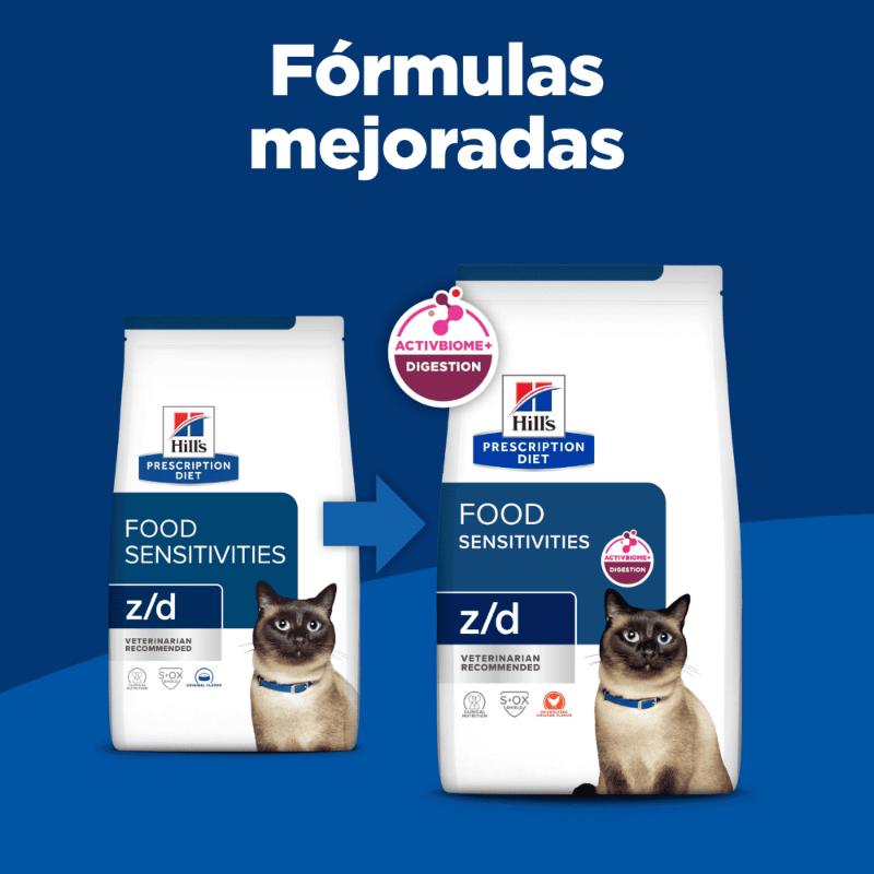 Hill's Prescription Diet z/d Skin/Food Sensitivities 3 Empaque Hill's Prescription Diet z/d Skin/Food Sensitivities de 4 lb
