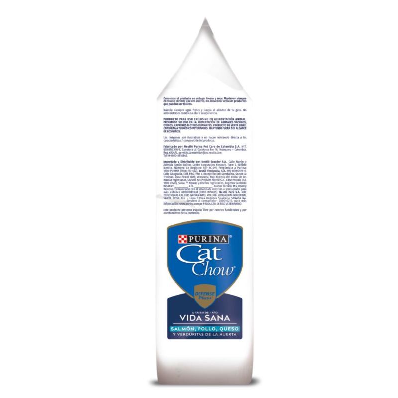Purina Cat Chow Vida Sana 4 Empaque Purina Cat Chow Vida Sana de 3 kg