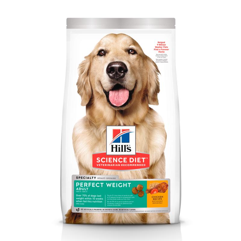 Hill's Science Diet Adult Perfect Weight 4 lb 1 Alimento Hill's Science Diet Adult Perfect Weight 4 lb para perros