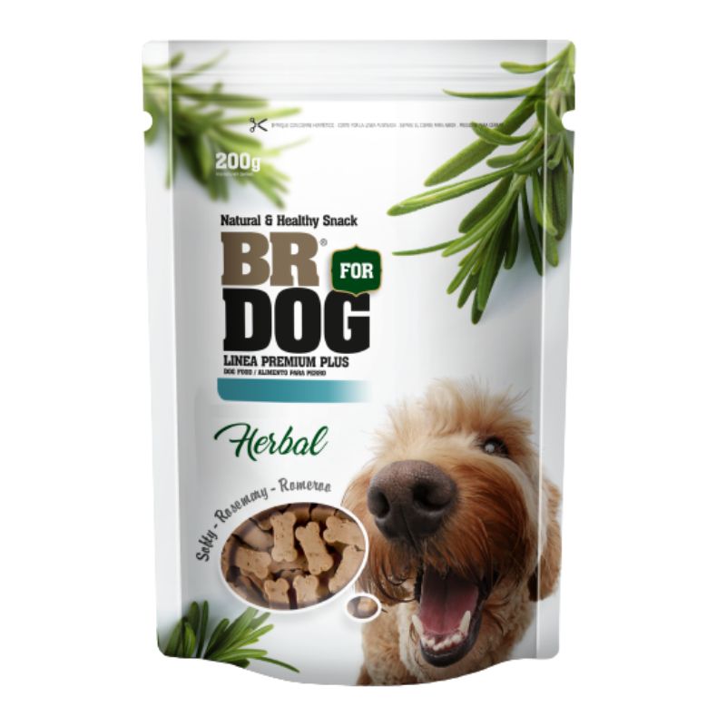 BR For Dog Softy Herbal Skin & Coat Romero 200 g 1 Alimento BR For Dog Softy Herbal Skin & Coat Romero 200 g para perros