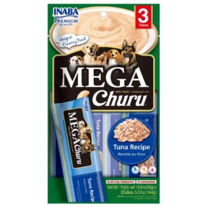 Alimento Churu Mega Dog Atún 3 tubos para perros