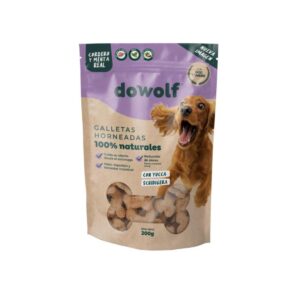 Alimento Dowolf Galletas de Cordero Menta y Perejil 200 g para perros