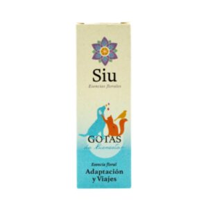 Siu Esencia Floral Adaptación y Viajes (Gotero 20 ml) para perros