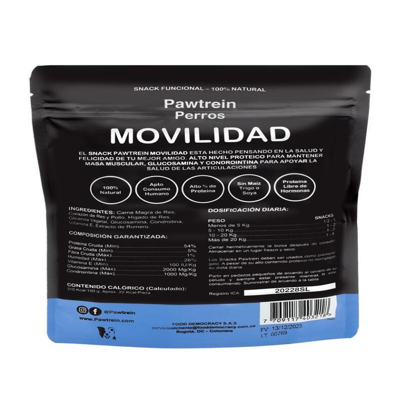 Pawtrein Movilidad 112 g 2 Empaque Pawtrein Movilidad 112 g de 112 g