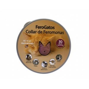 Ferogatos Collar de Feromonas Felinas Antiestrés para perros