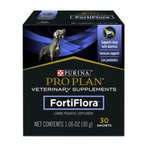 Pro Plan FortiFlora Suplemento Probiótico (Caja x 30 Sobres) para perros