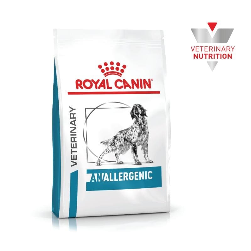 Royal Canin VHN Anallergenic Monoproteico 2 Empaque Royal Canin VHN Anallergenic Monoproteico de 3 kg