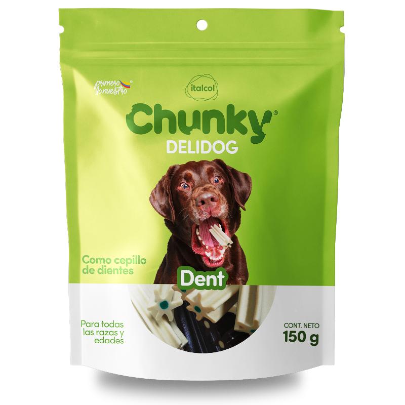Chunky Delidog Dent 150 g 1 Alimento Chunky Delidog Dent 150 g para perros