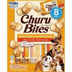Alimento Churu Bites Dog Pollo 8 uds para perros