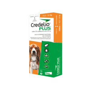 Credelio Plus Antipulgas para Perros de 5.5 a 11 kg para perros