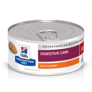 Alimento Hill's Prescription Diet i/d Cuidado Digestivo Sabor Pollo para Gato para perros