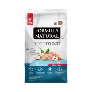 Alimento Fórmula Natural Fresh Meat Cachorros Raza Mediana Pollo para perros