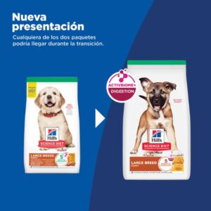 Alimento Hill's Science Diet Puppy Large Breed Pollo y Avena para perros