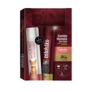 Alimento Michiko Snack Húmedo Cremoso para Gato (4 Sachets) para perros