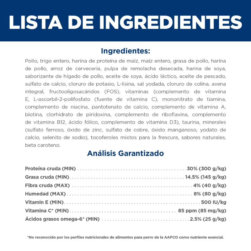 Hill's Science Diet Adult 1-6 Sabor Pollo para Gato 4 Empaque Hill's Science Diet Adult 1-6 Sabor Pollo para Gato de 16 lb