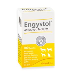 Heel Engystol Tabletas Inmunomodulador Homeopático (Frasco x 100 Tabletas) para perros